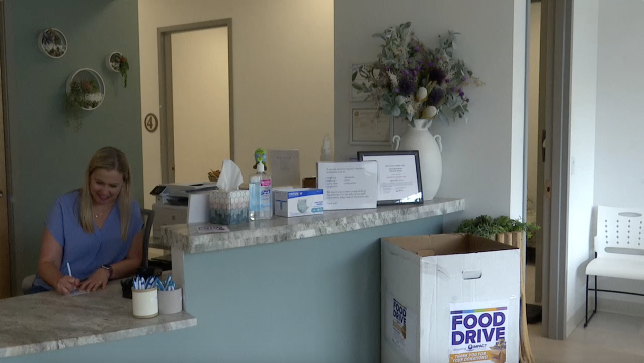 Food Drive drop-off point at Oro Valley Urgent Care