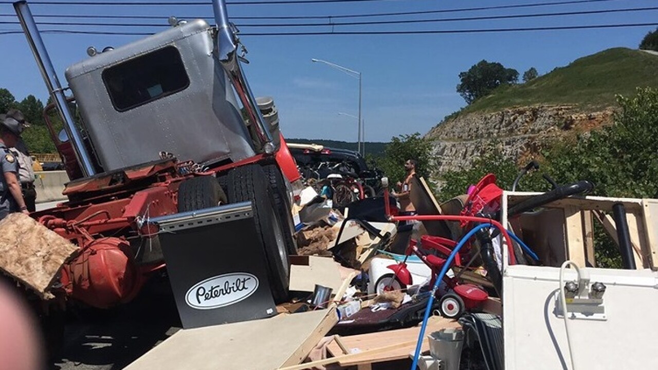 Wreck on I75 near Mount Vernon causes major delays