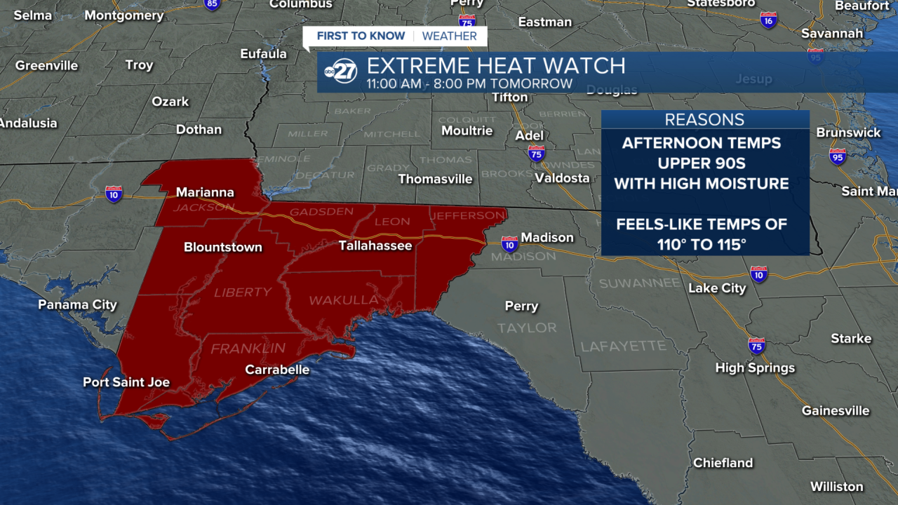 Extreme heat watch