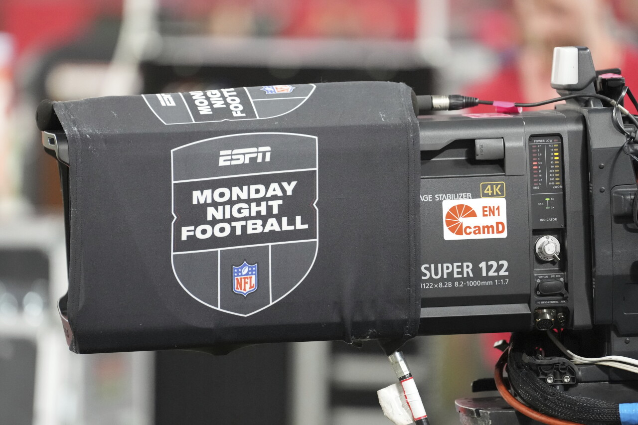 ESPN 'Monday Night Football' camera during game in 2022