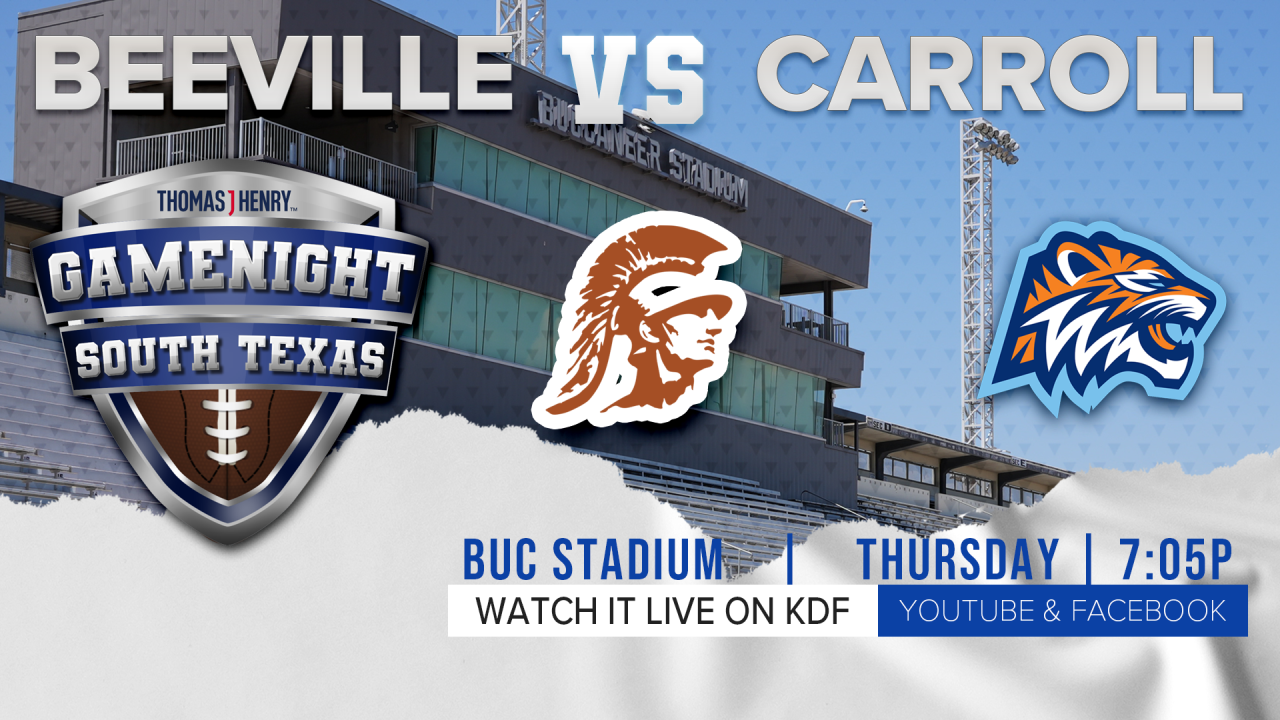 Carroll and Beeville play challenging schedules, look for first win in Game Night South Texas
