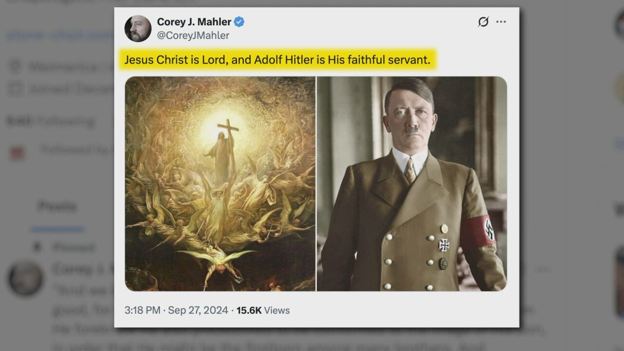 Corey Mahler Hitler Tweet.jpeg