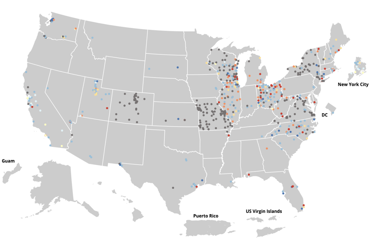 COVID national CDC dashboard