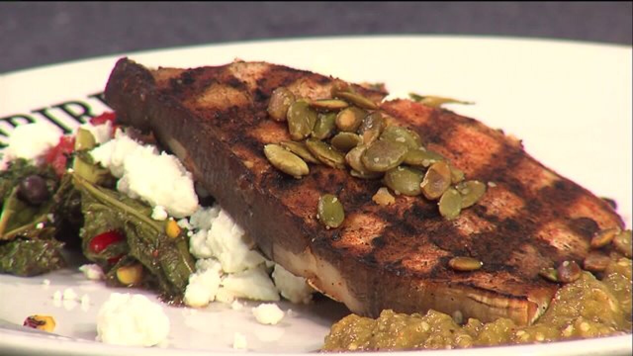 Spring into the delicious flavors of this Chile-Lime Grilled Swordfish