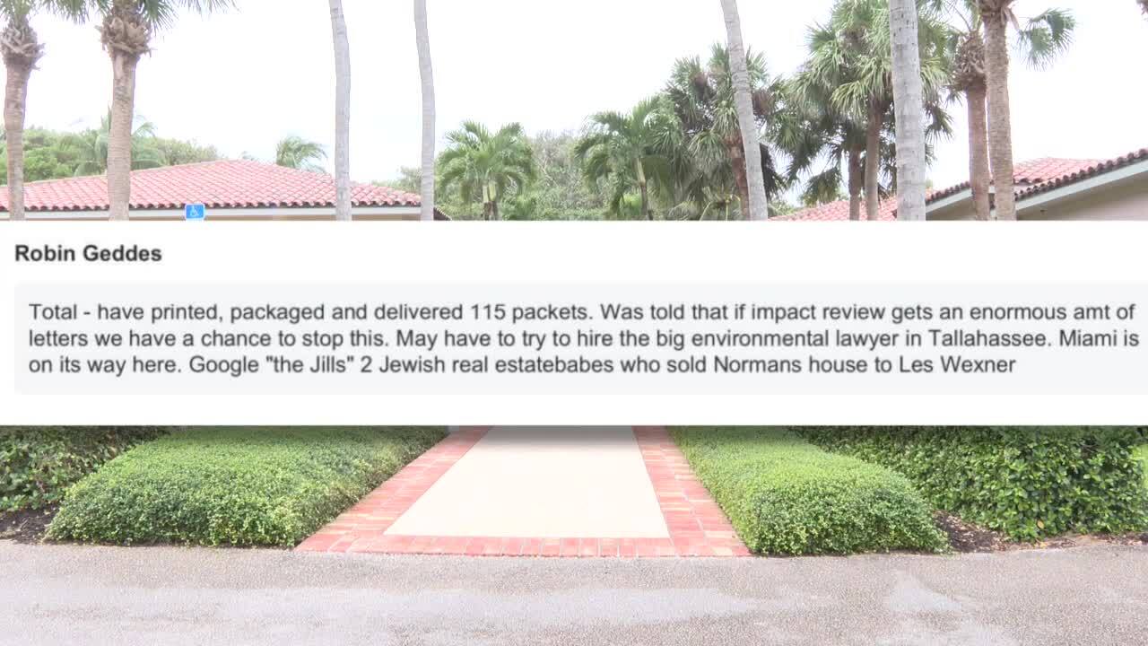 Robert Geddes antisemitic text message