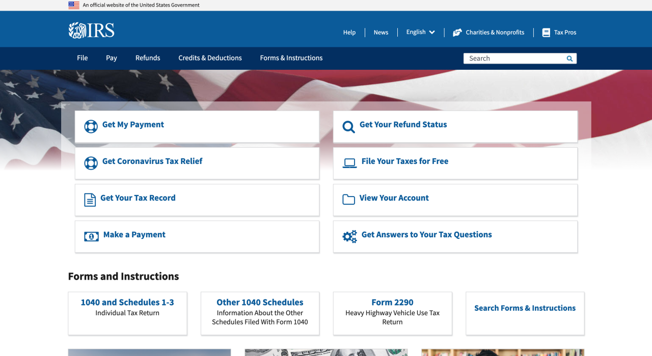 IRS Website