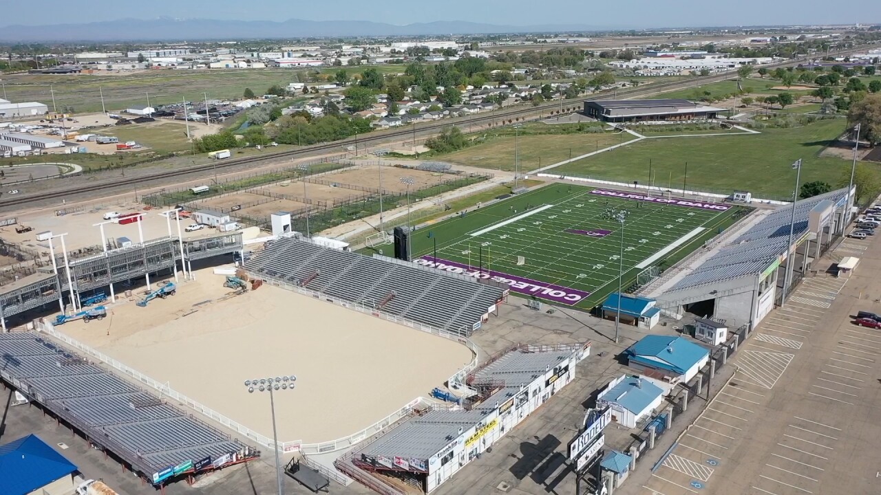 Rodeo and College of Idaho Football Field