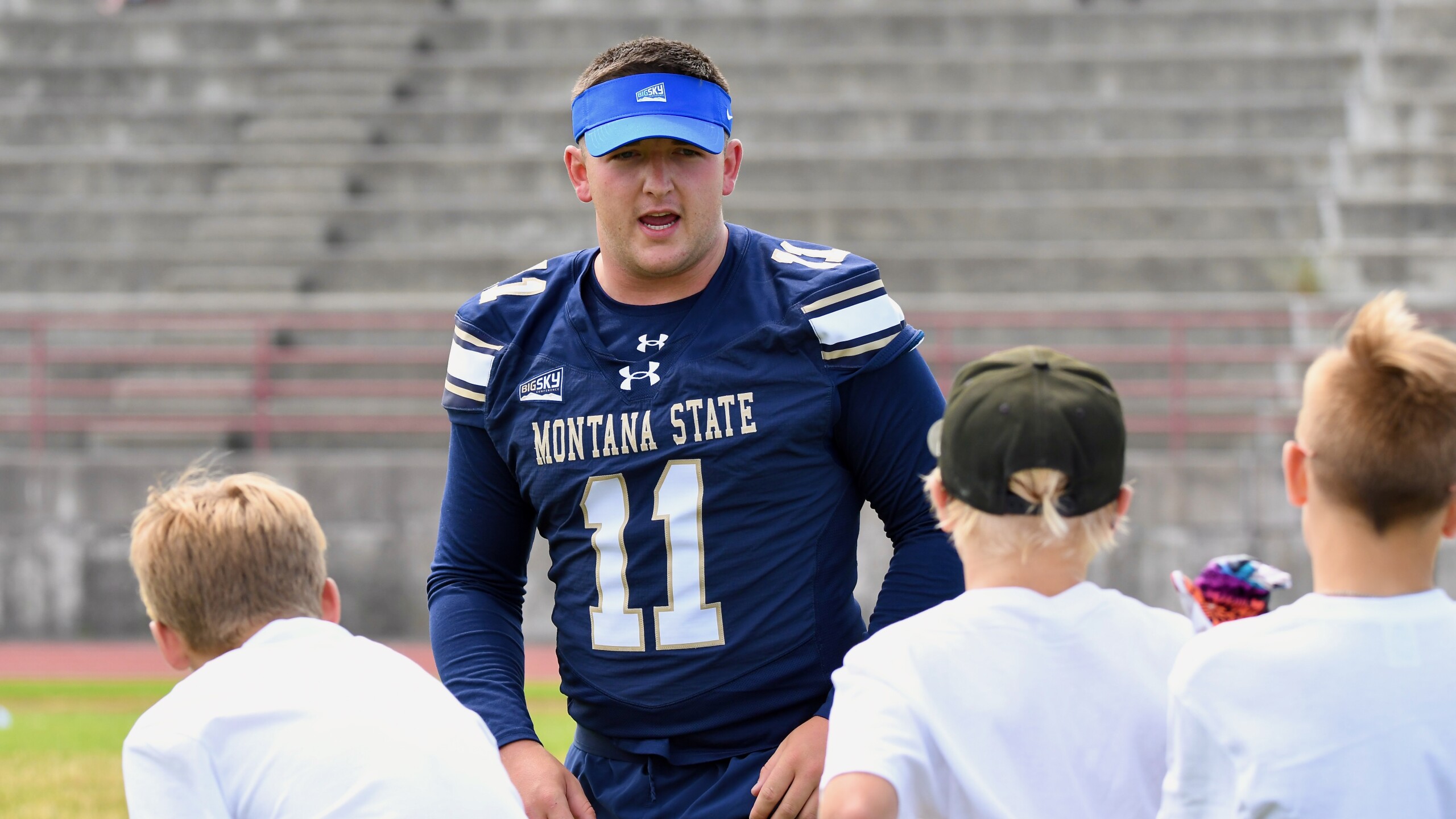 Big Sky Conference youth football clinic