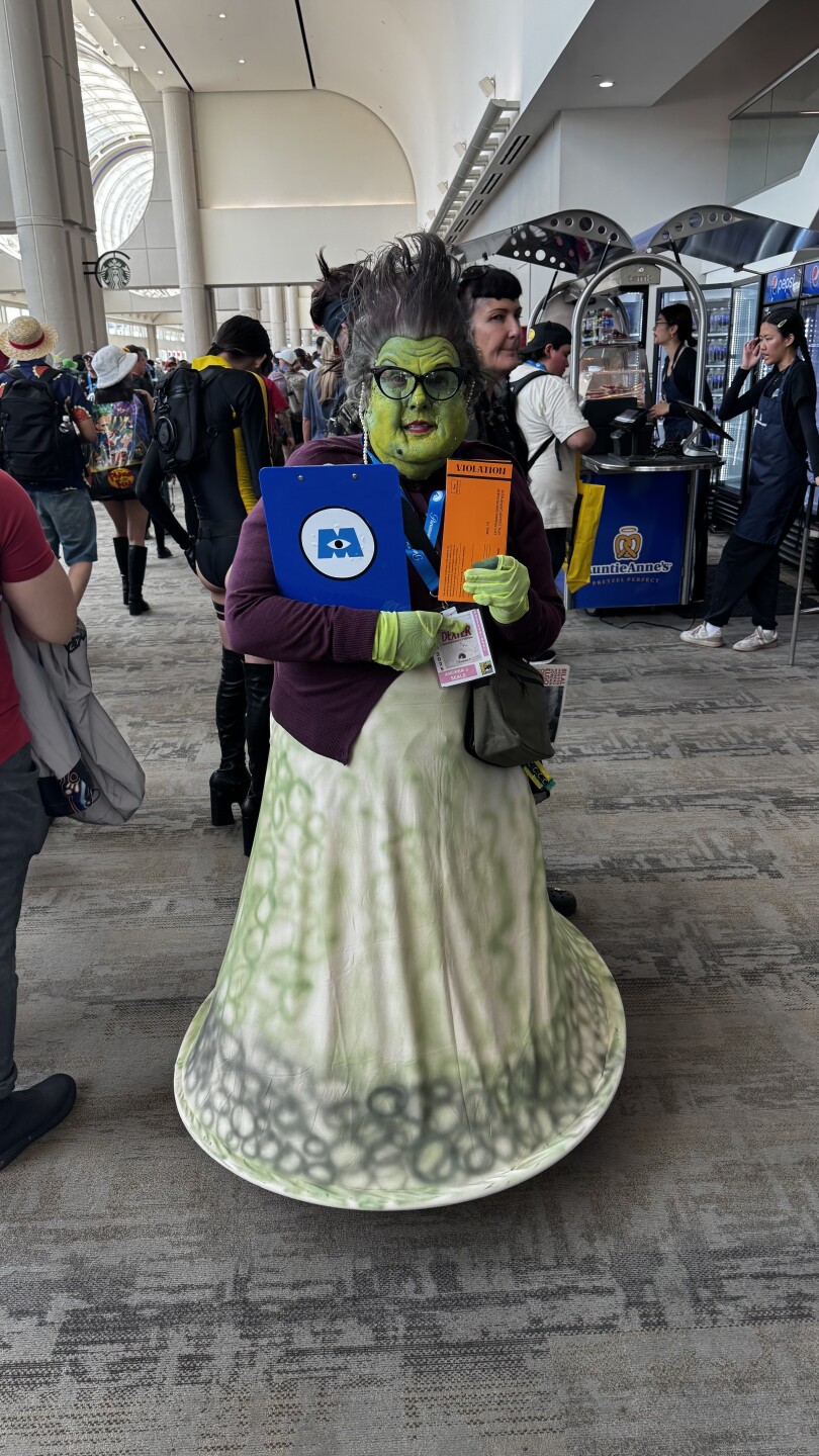 Roz from Monsters Inc.