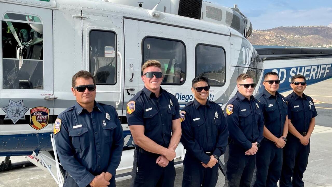 CAL FIRE San Diego Upgrades Live saving Helicopter Cal fire san diego upgrades live saving helicopter