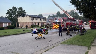 Fire at 200 block of Medlock Road in Lexington