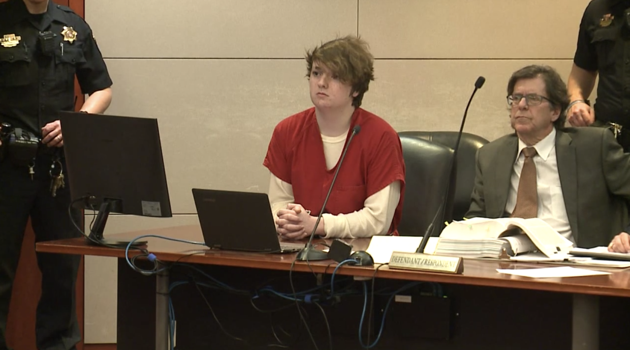 Devon Erickson in court