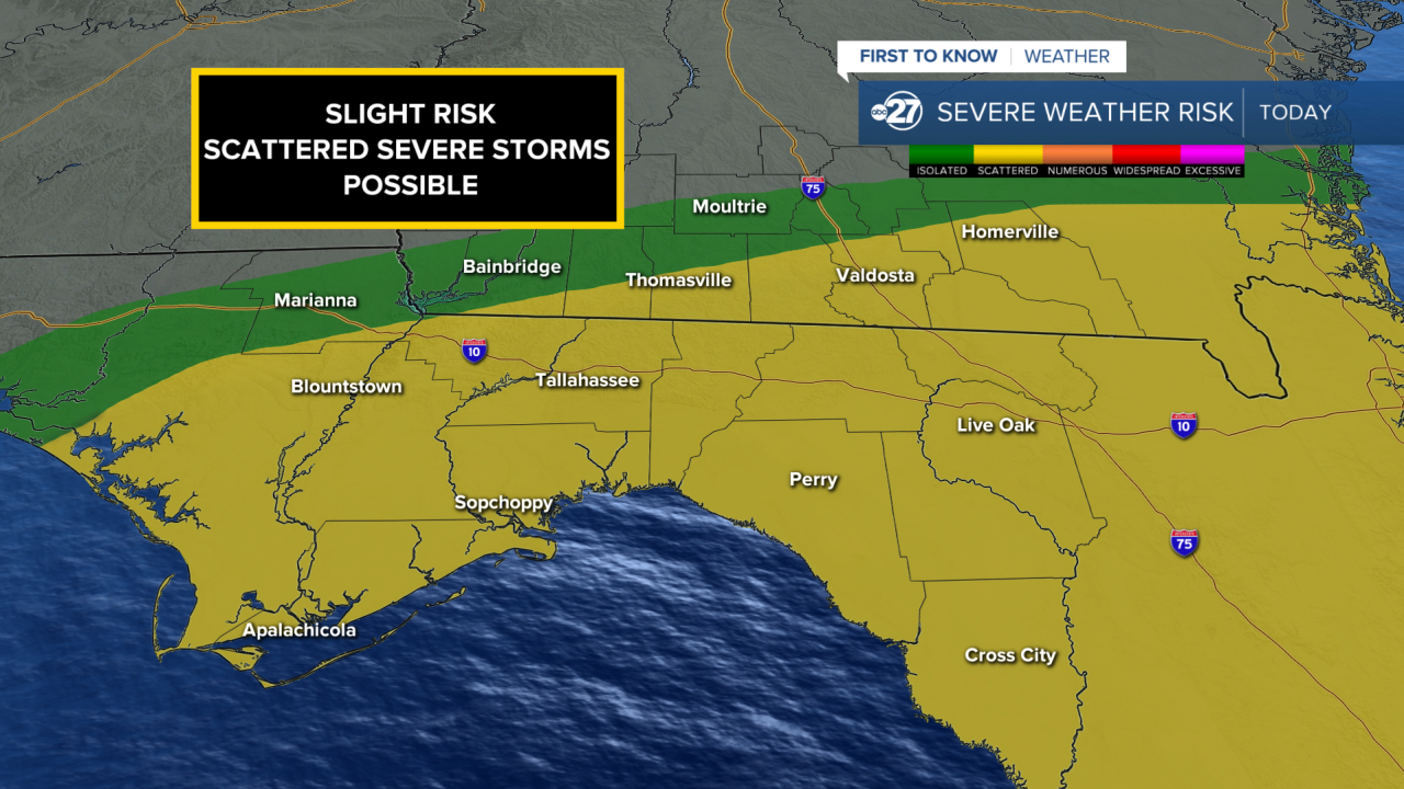 Slight risk