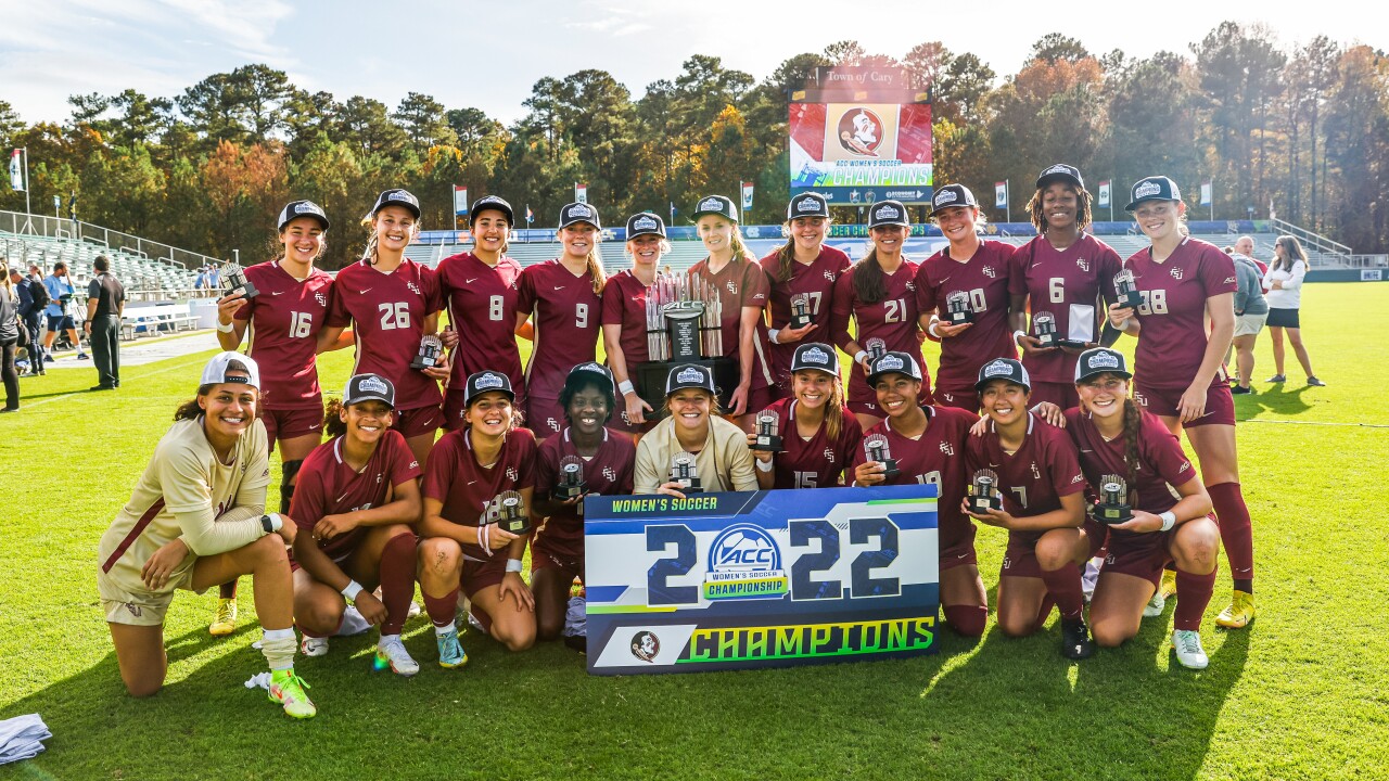 Florida State beats North Carolina, wins 2025 ACC women's soccer