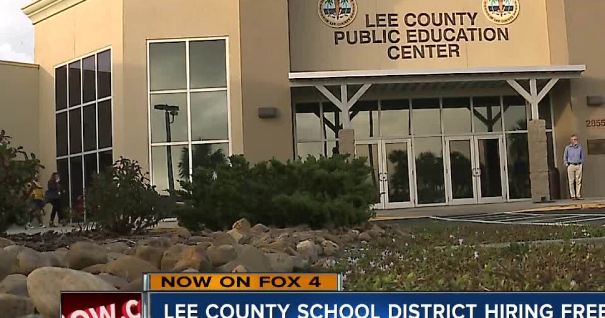 Hiring freeze in effect at Lee County schools