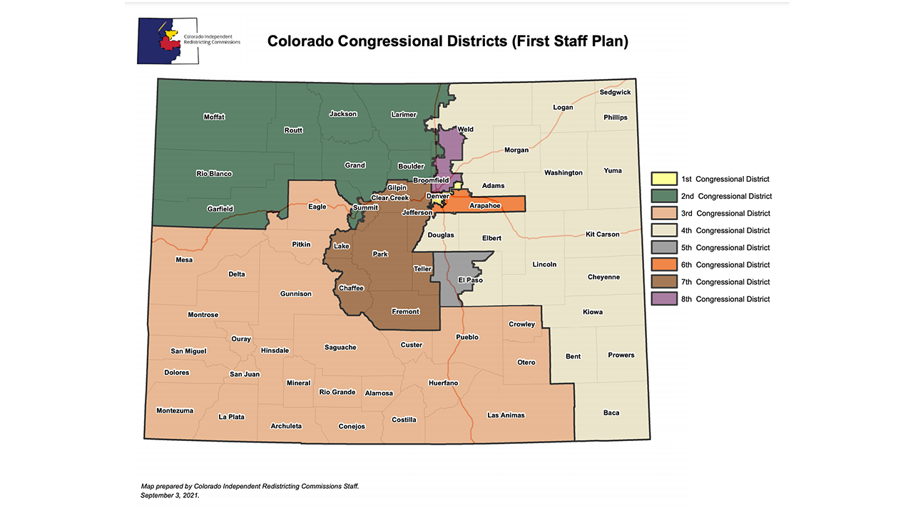 Latest Colorado Congressional Redistricting Map Released latest-colorado-congressional-redistricting-map-released