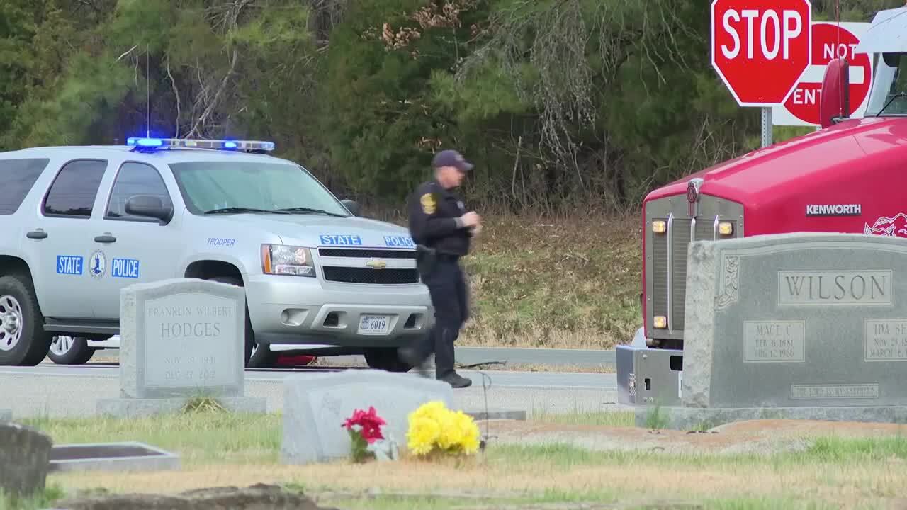 A Virginia EMT was killed when a dump truck collided with his ambulance on Route 360 in King and Queen County