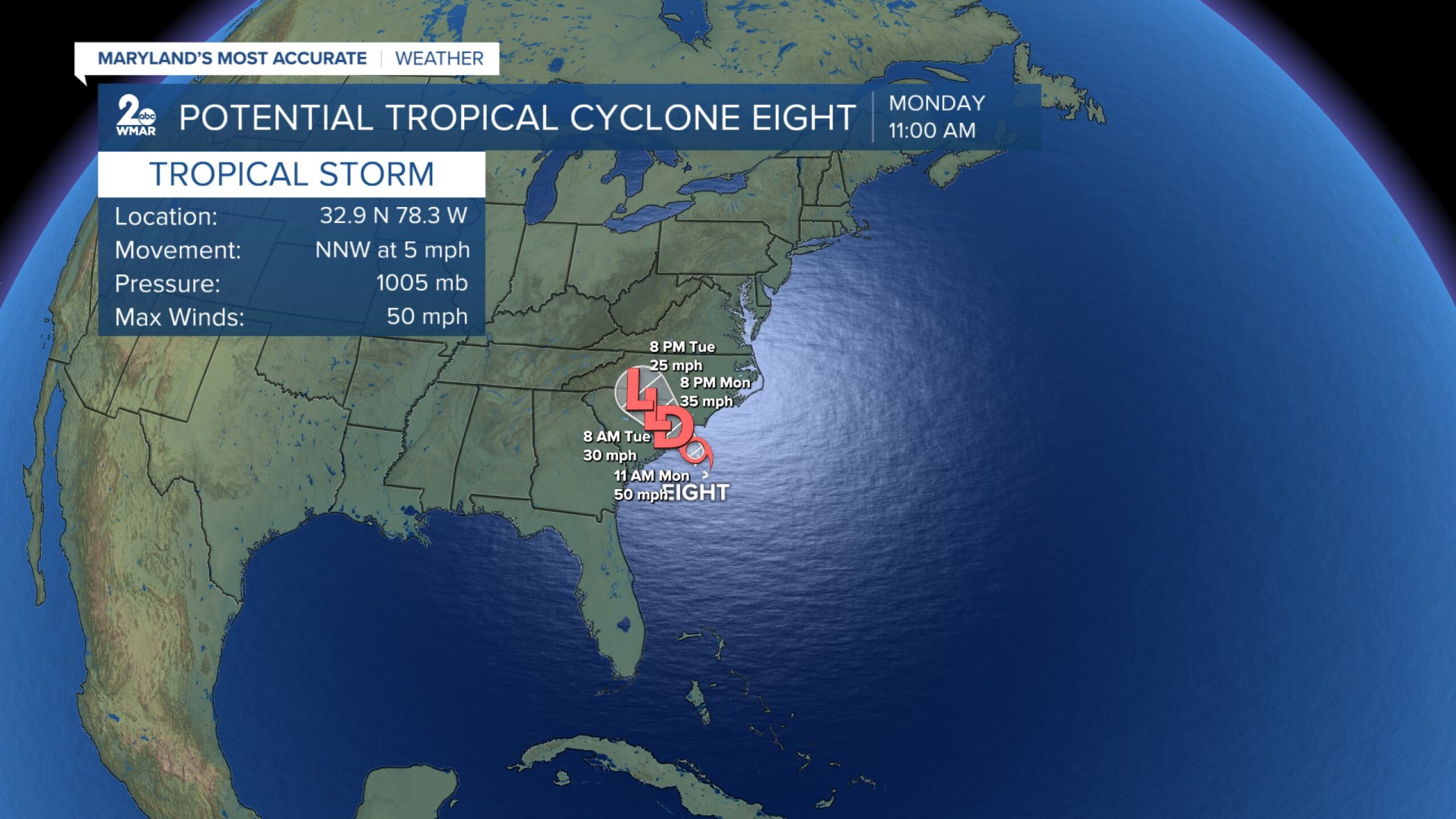 Keeping tabs on Potential Tropical Cyclone Eight