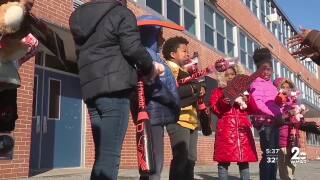 Harlem Park Elem Middle Orioles surprise.jpg