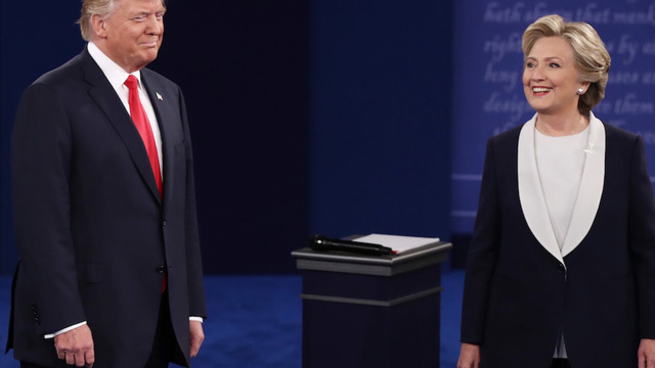 Trump, Clinton tangle in second presidential debate