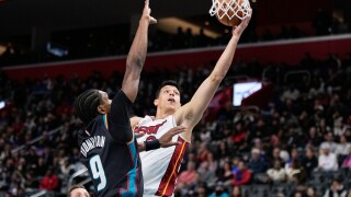 Heat Pistons Basketball