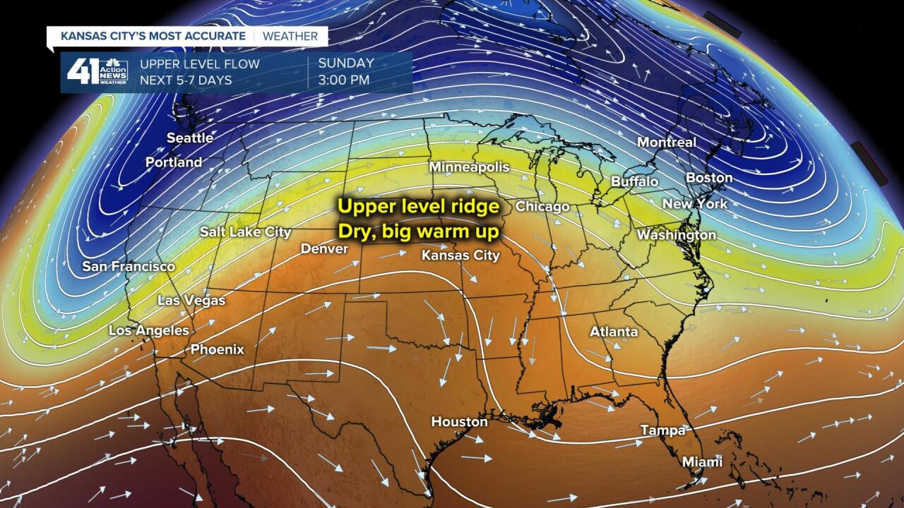 River Of Air Above Us Forms A Ridge This Weekend