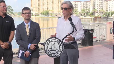 Tampa city leaders provide look at West Riverwalk expansion construction
