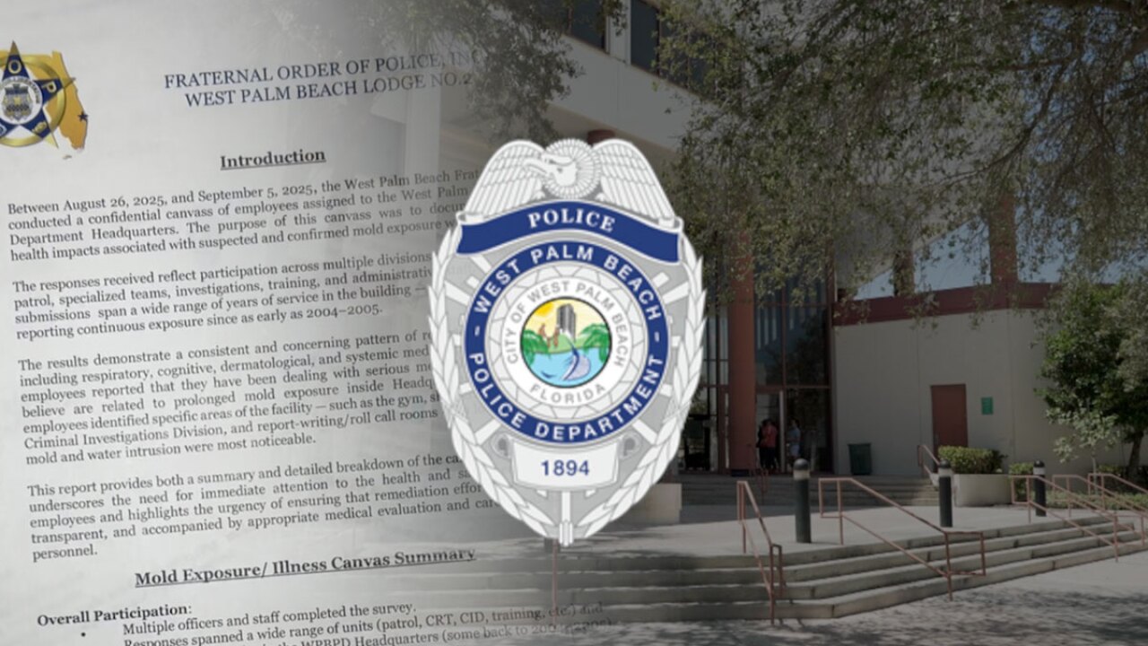 West Palm Beach police union letter 