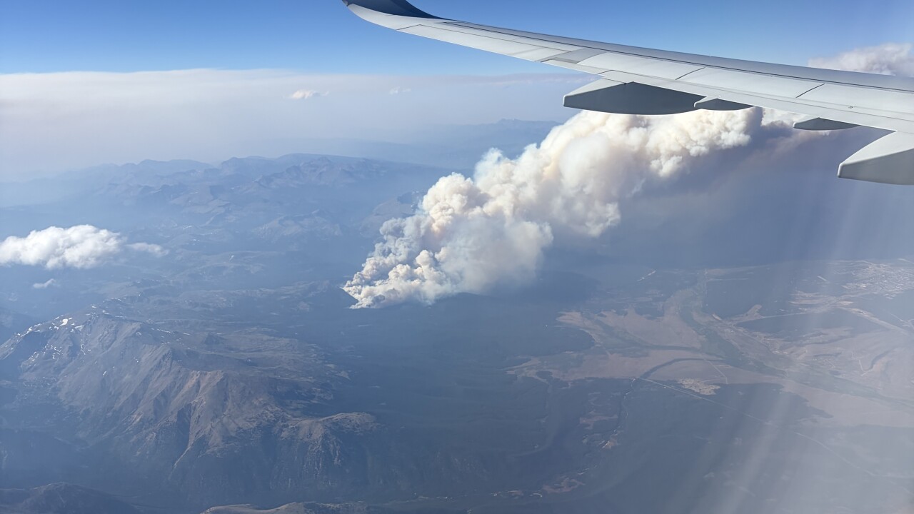 Willow Fire near Leadville June 28 2026