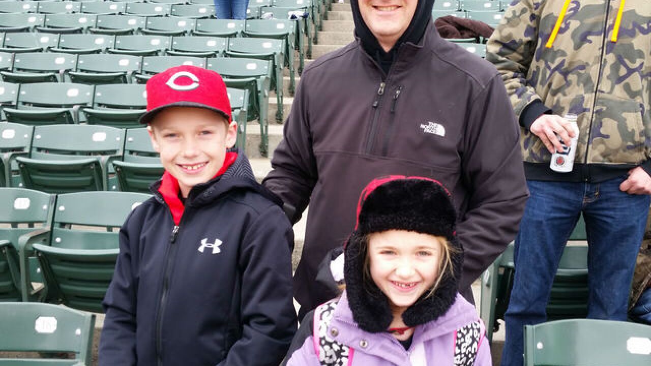 PICS: Reds and Pirates game at Victory Field