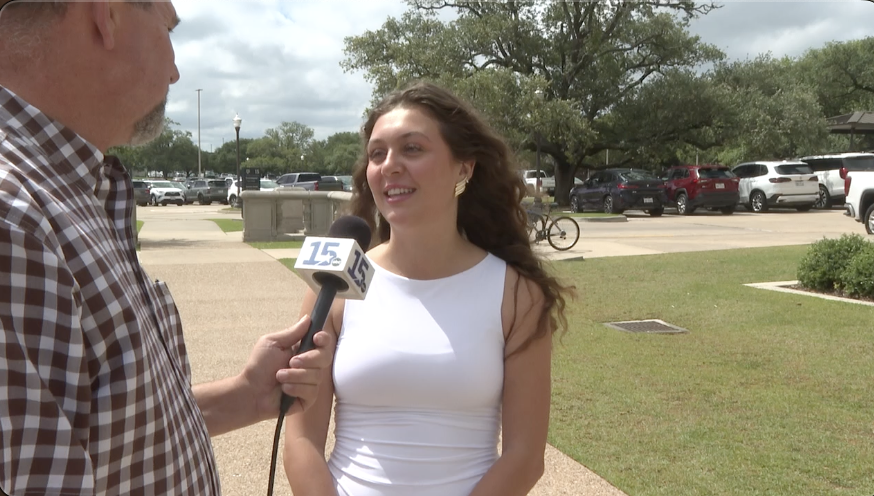 Caitlyn Horton, Aggie student