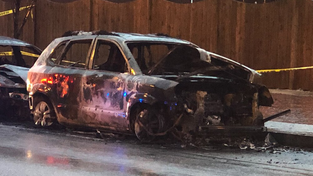 PHOTOS 10+ cars set on fire in Mount Vernon