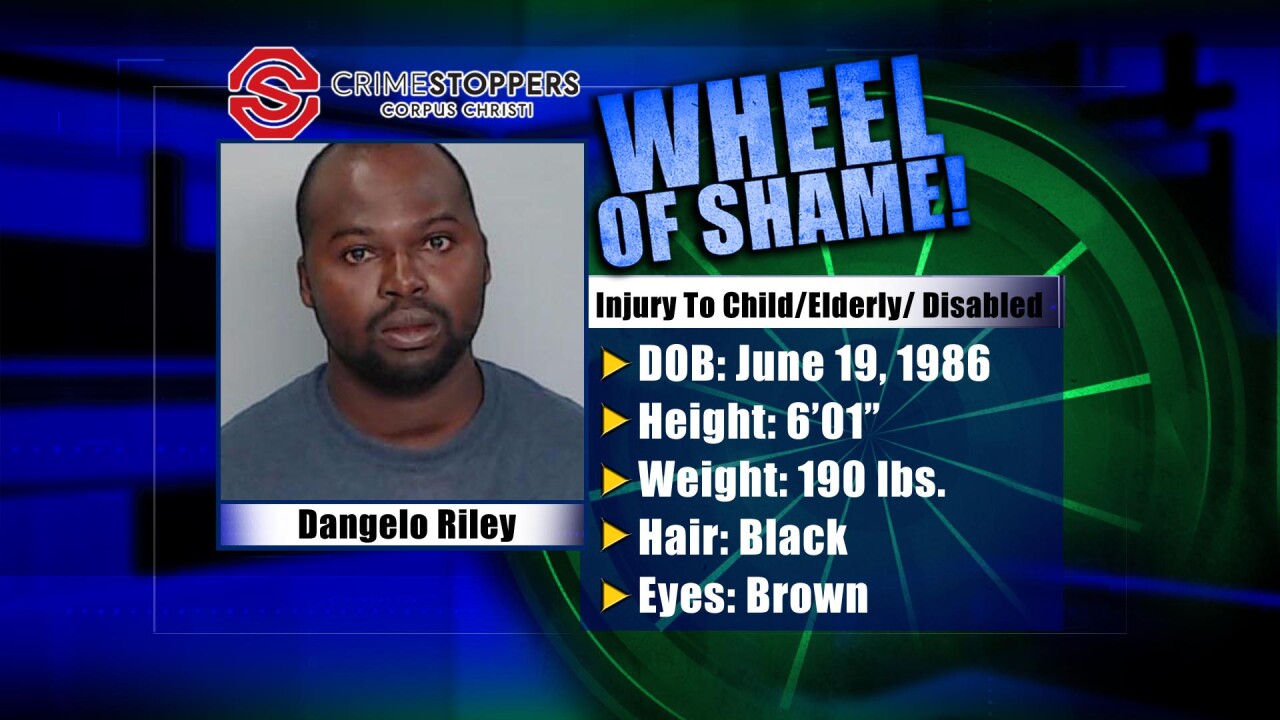 Wheel Of Shame Fugitive: Dangelo Riley