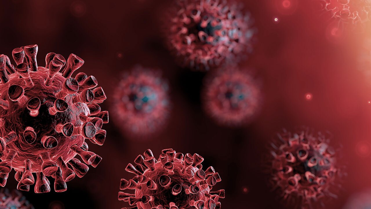 Coronavirus background