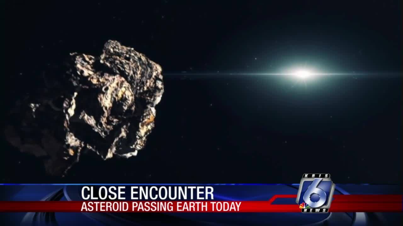 Huge asteroid passing by earth today