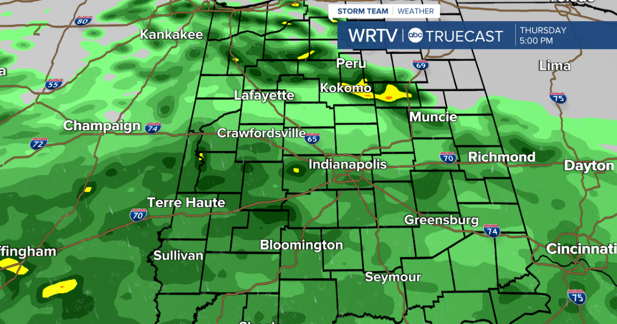 Rain chances return Thursday