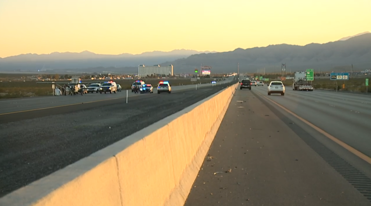 NSP: 'Mechanical issue' caused emergency airplane landing, all lanes now open