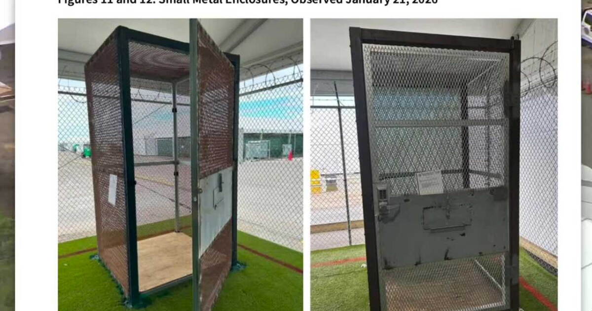 DHS finds detainees held in metal enclosures at Alligator Alcatraz; DeSantis defends facility