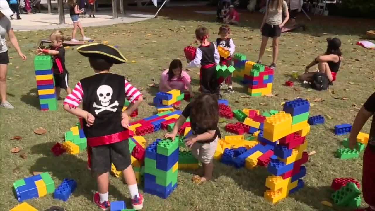 Children enjoy Pirate Fest in Boynton Beach, Oct. 29, 2023