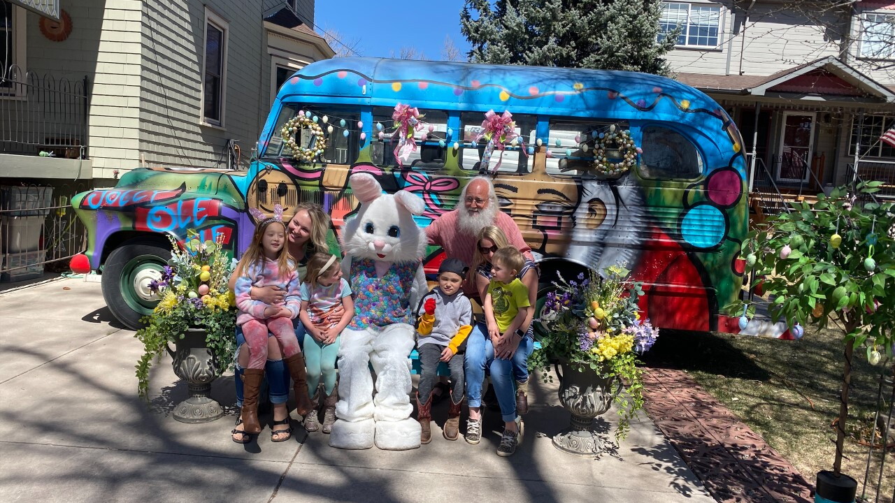 Visit the Easter Bunny at Santa's House in Colorado Springs