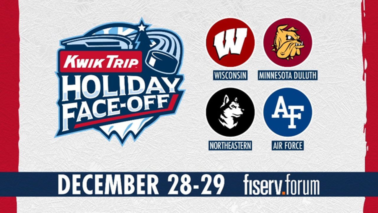 Hockey at Fiserv Forum Kwik Trip Holiday FaceOff returns in 2025
