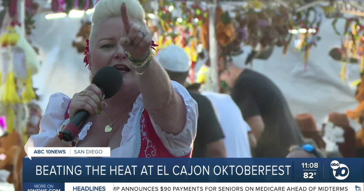 El Cajon Oktoberfest brings Bavarian tradition to San Diego amid triple-digit heat