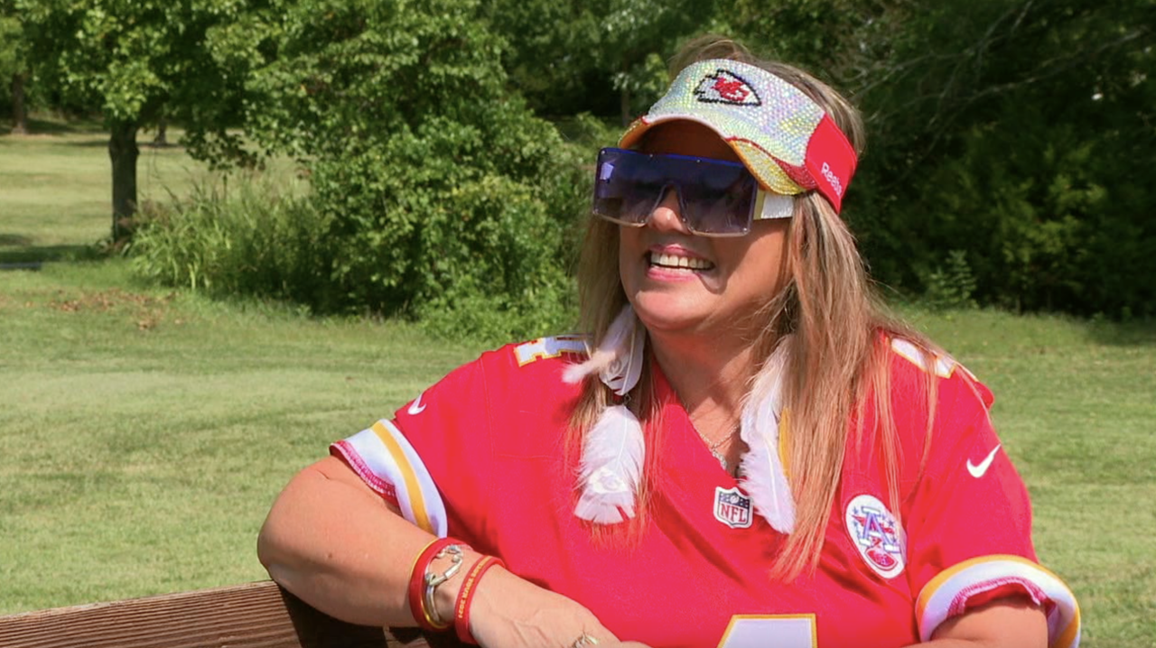 KC Glitzen Chiefs Superfan