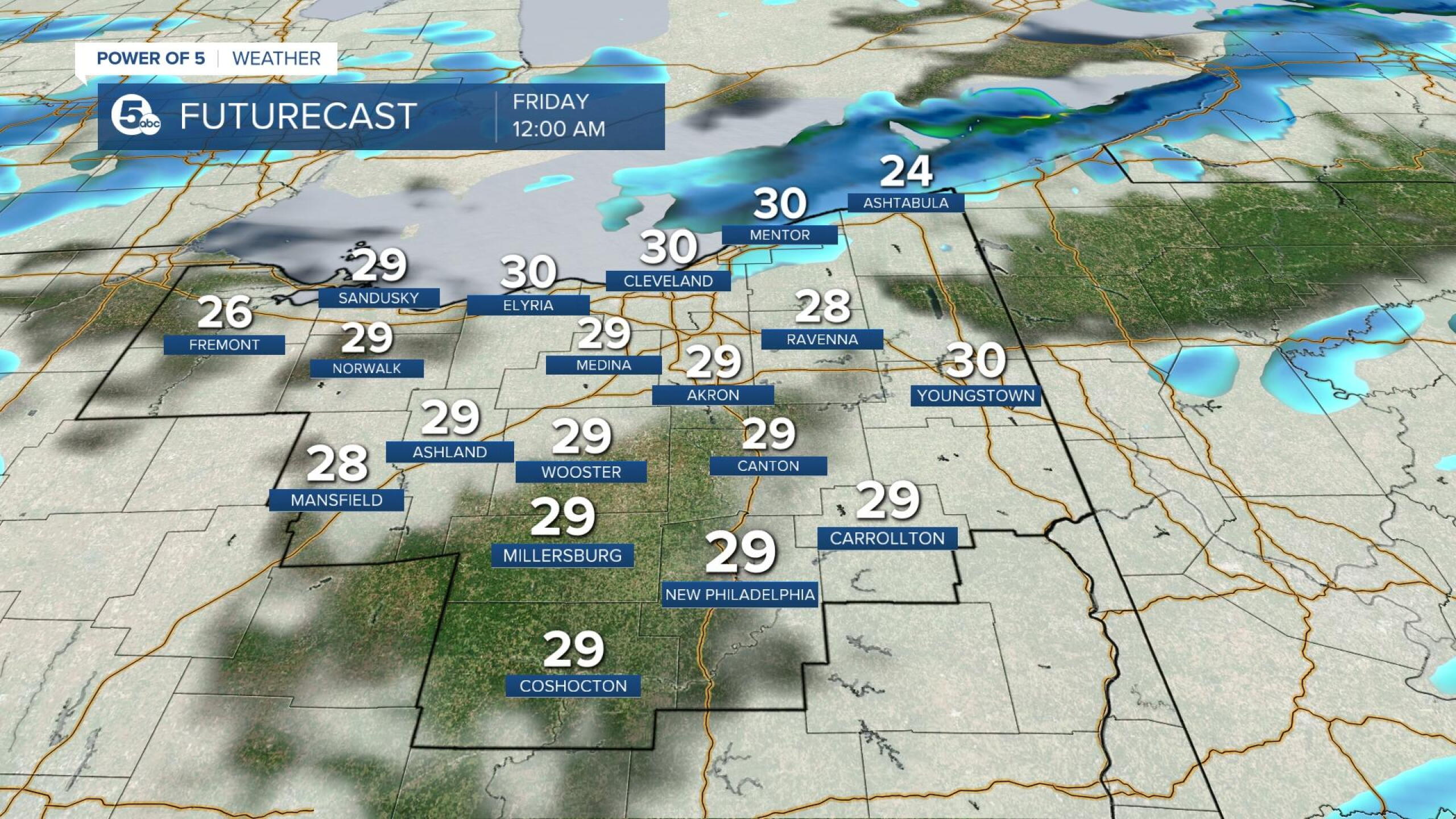 Snow Update: How much has fallen and what to expect through the weekend