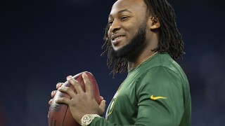 Aaron Jones nominated for NFL's "Salute to Service Award"