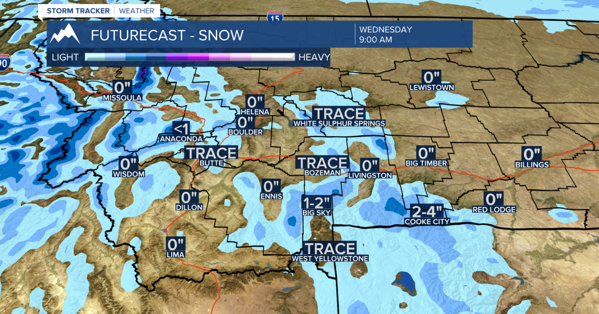 Light snow possible Tuesday night