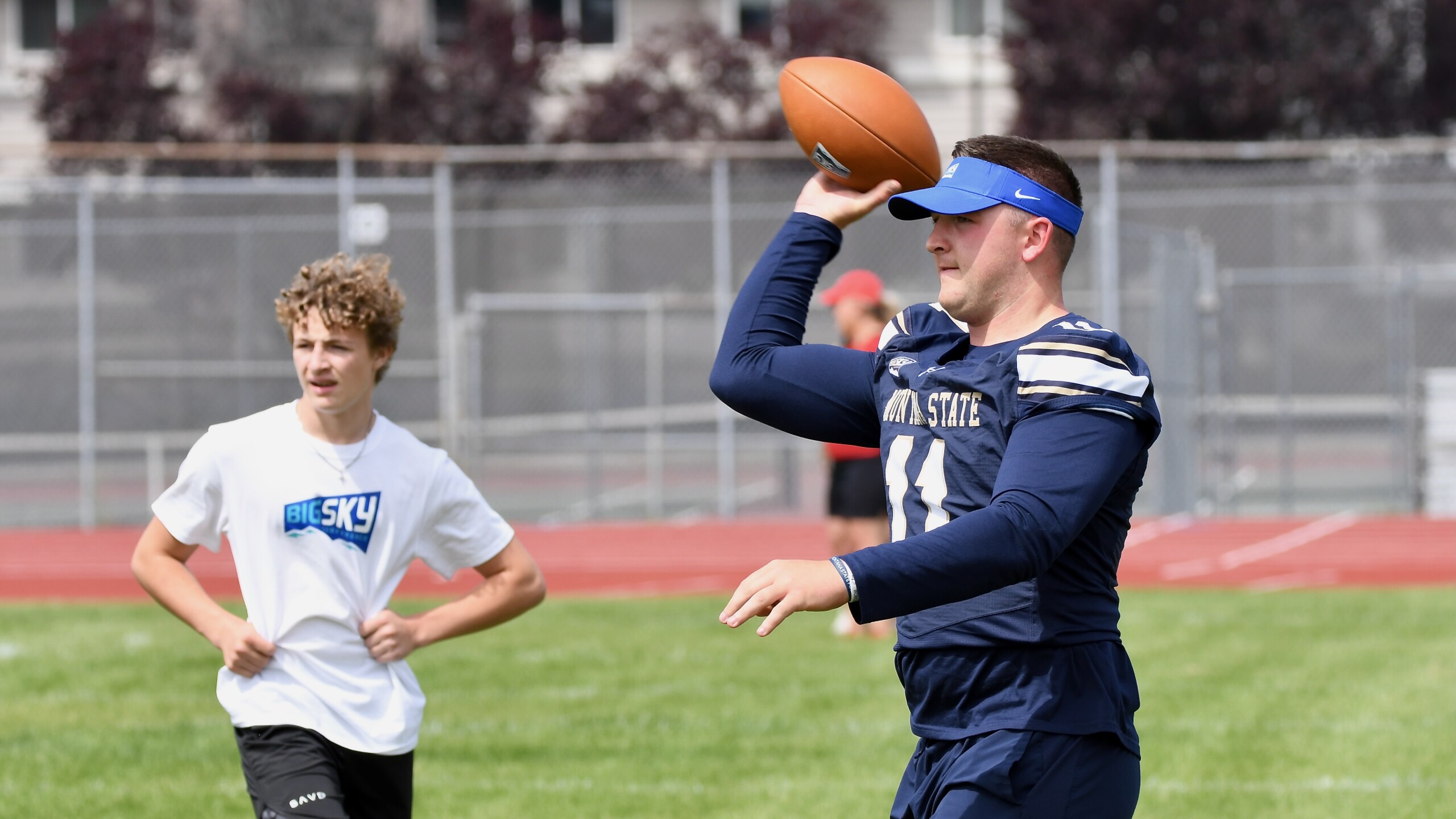 Big Sky Conference youth football clinic