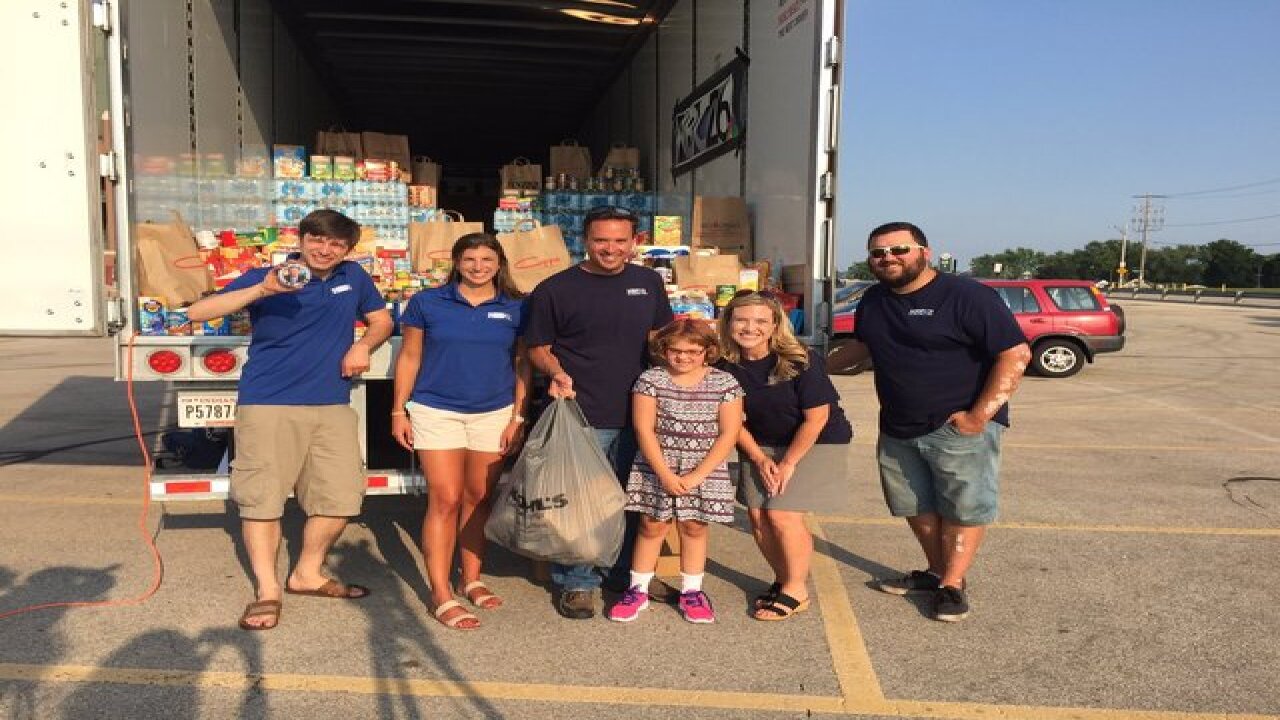 Photos from the NBC26 Food Drive