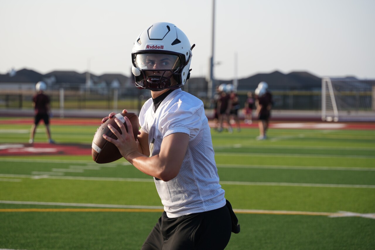 London quarterback Colton Wiseman