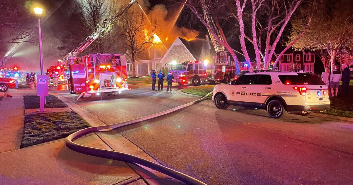 Fire pit likely to blame in Overland Park house fire